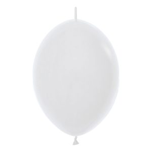 Länkballonger Vit - 25-pack