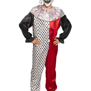 Läskig Clown Jumpsuit