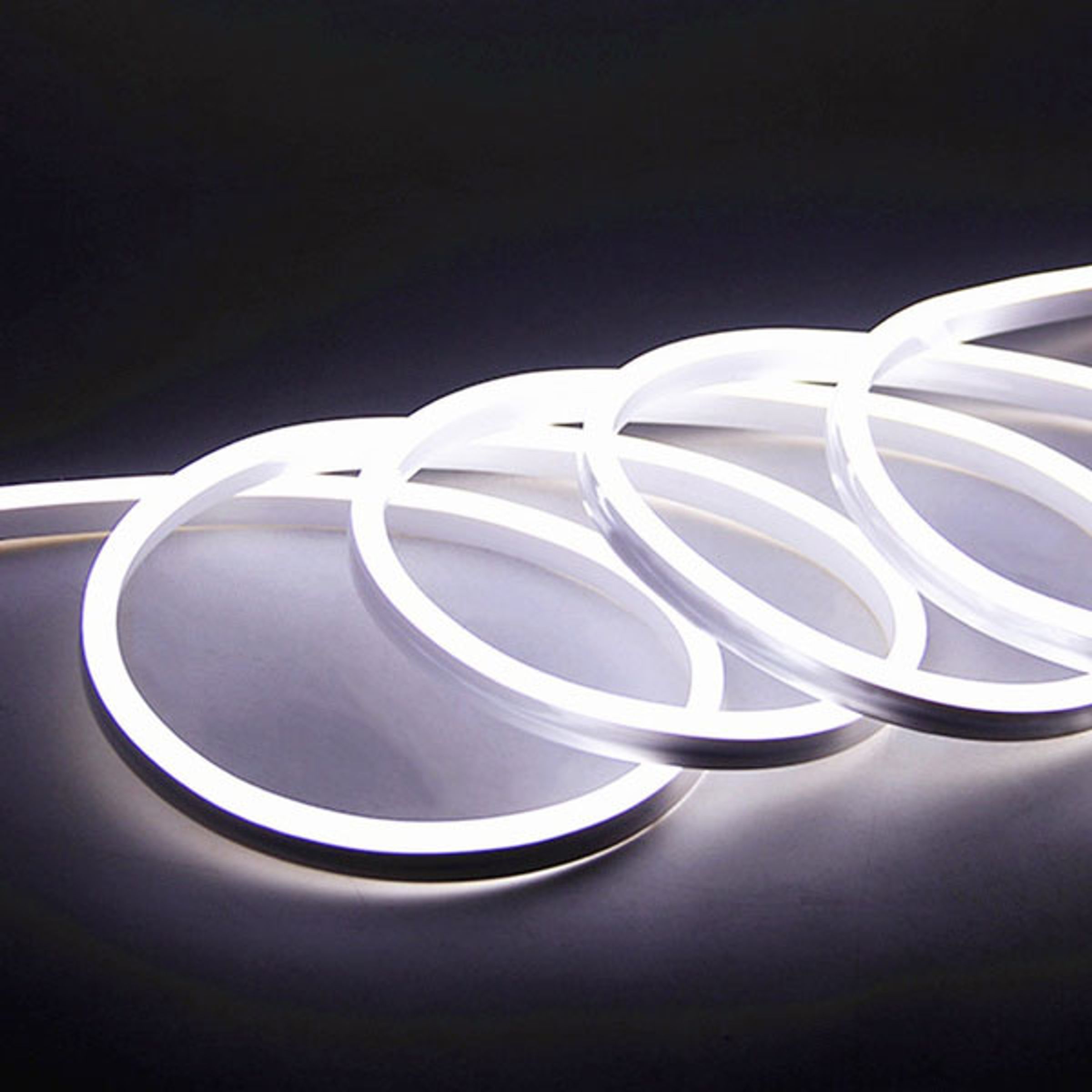 LED Neon Strip Ljusslinga - Vit