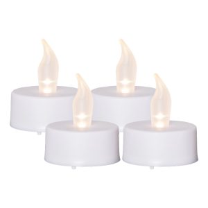 LED Värmeljus - 4-pack