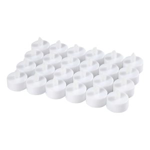 LED Värmeljus Vit - 24-pack