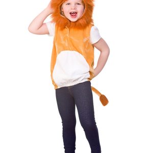 Lejondräkt med Luva Barn