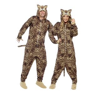 Leopard Jumpsuit Maskeraddräkt - Medium