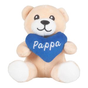 Liten Nallebjörn med Hjärta Pappa