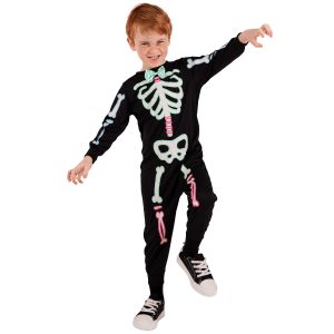 Little Skeleton Dräkt Barn 116-128 cm