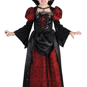 Luxuös Vampyrklänning Maskeraddräkt Barn