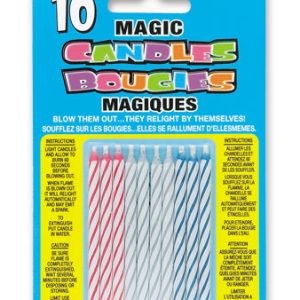 Magiska Osläckbara Tårtljus