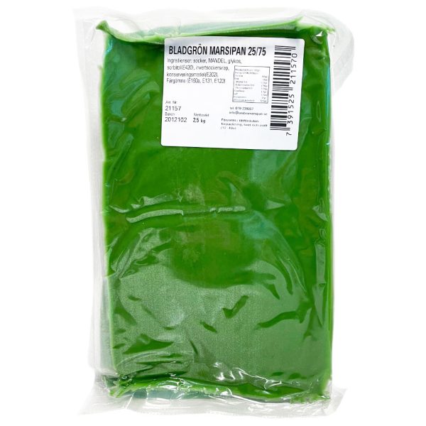 Marsipan Bladgrön 2