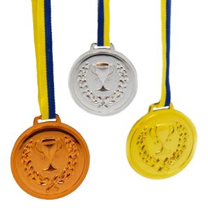 Medaljer Guld/Silver/Brons - 6-pack