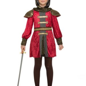 Medeltida Krigare Maskeraddräkt Barn