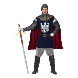 Medeltidsriddare Maskeraddräkt - X-Large