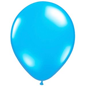 Metallic Ballonger Ljusblå