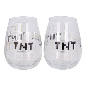 Minecraft Glas - 2-pack