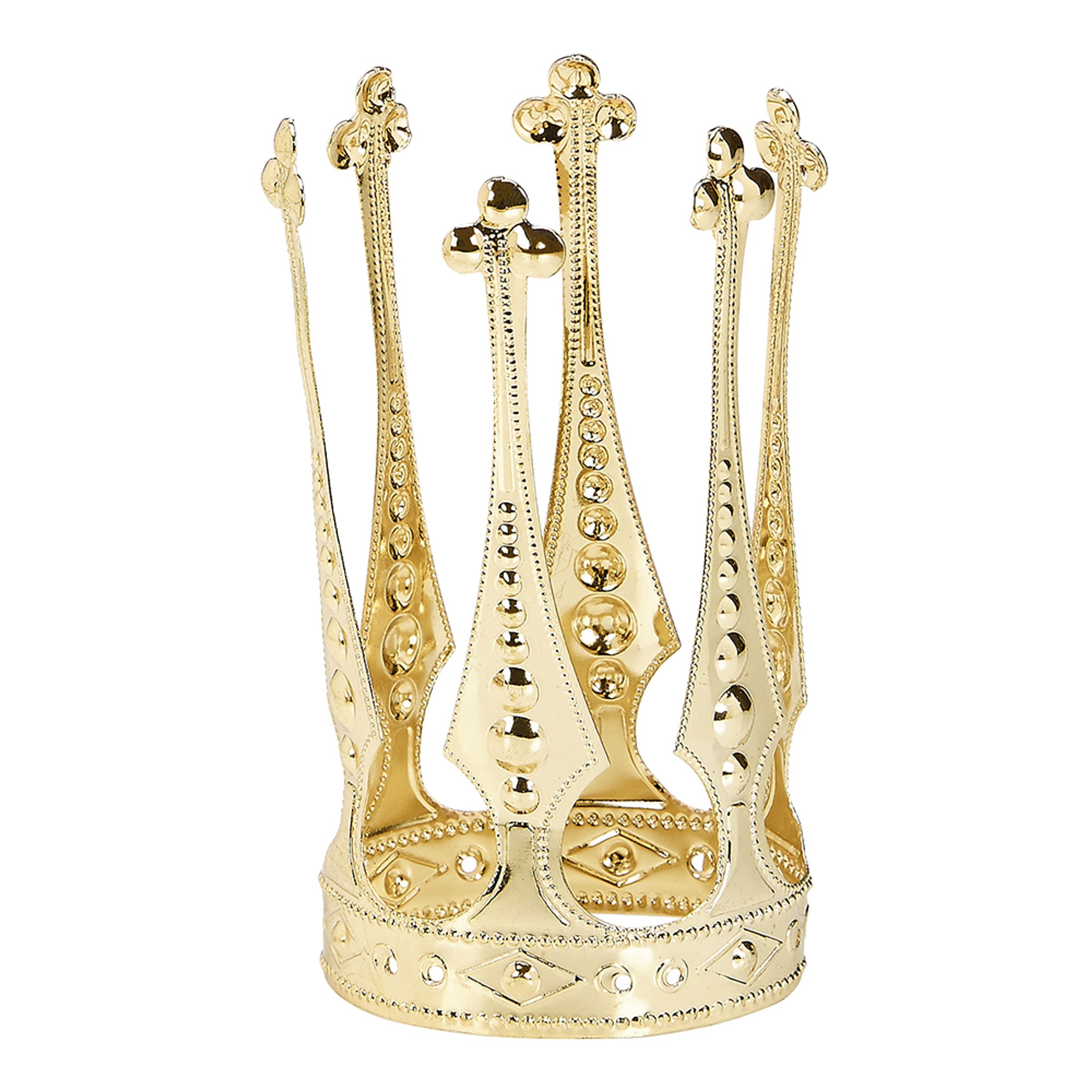 Minikrona Aluminium Guld