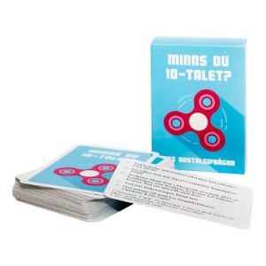 Minns du 10-talet? Frågespel