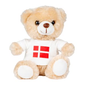 Mjukisnalle med Danska Flaggan