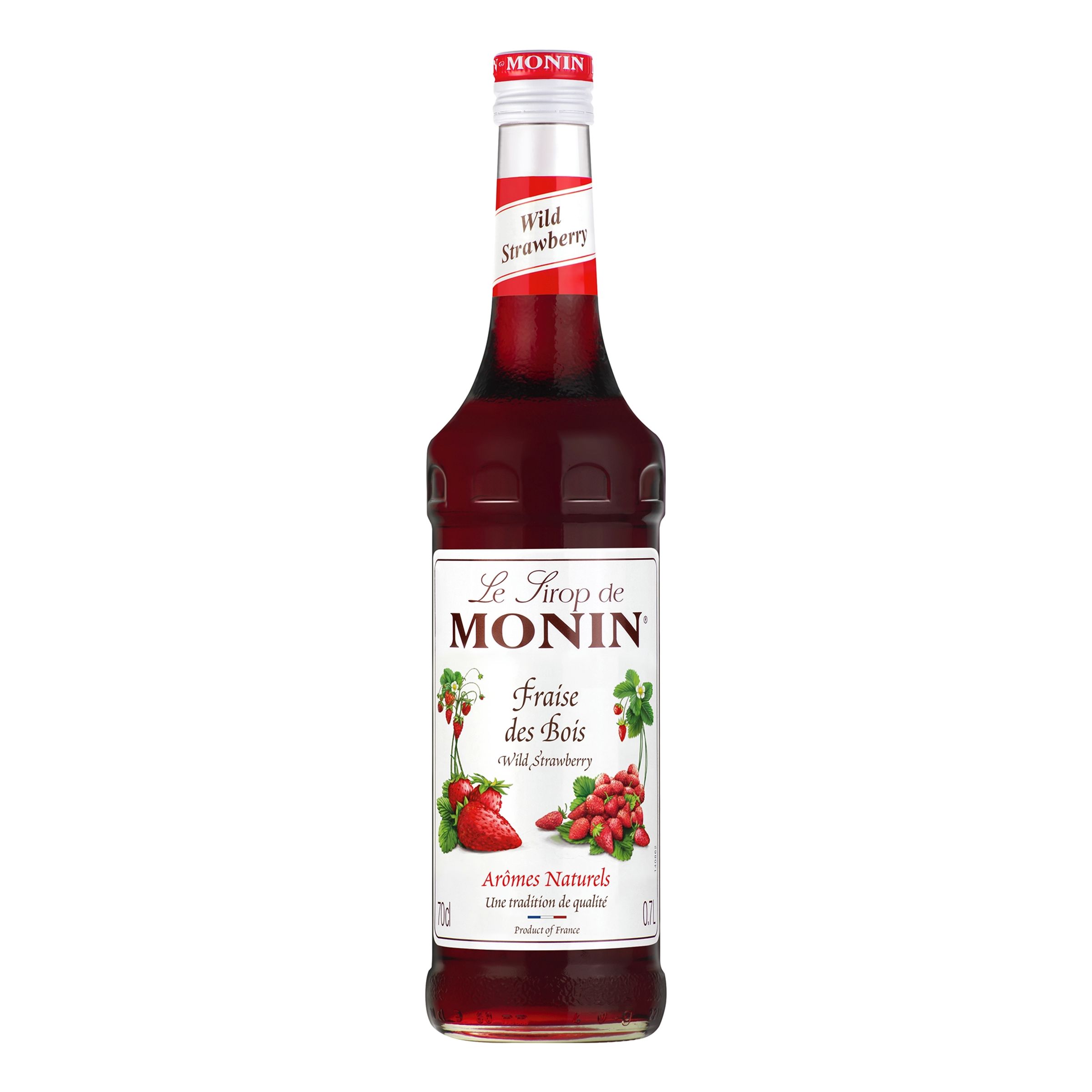 Monin Wild Strawberry Syrup - 70 cl