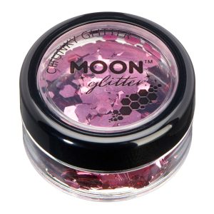 Moon Creations Chunky Glitter - Röd