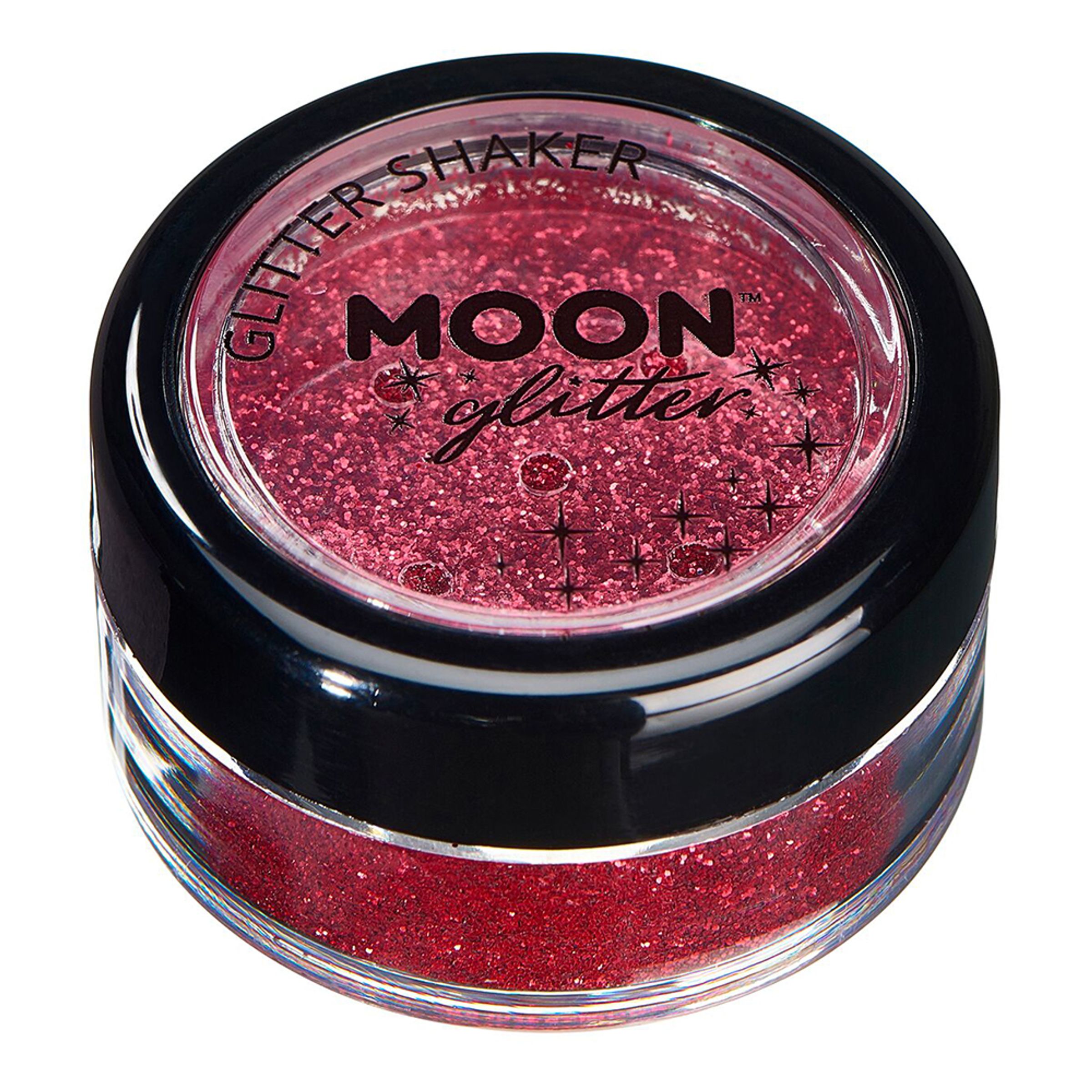 Moon Creations Classic Fine Glitter Shakers - Röd