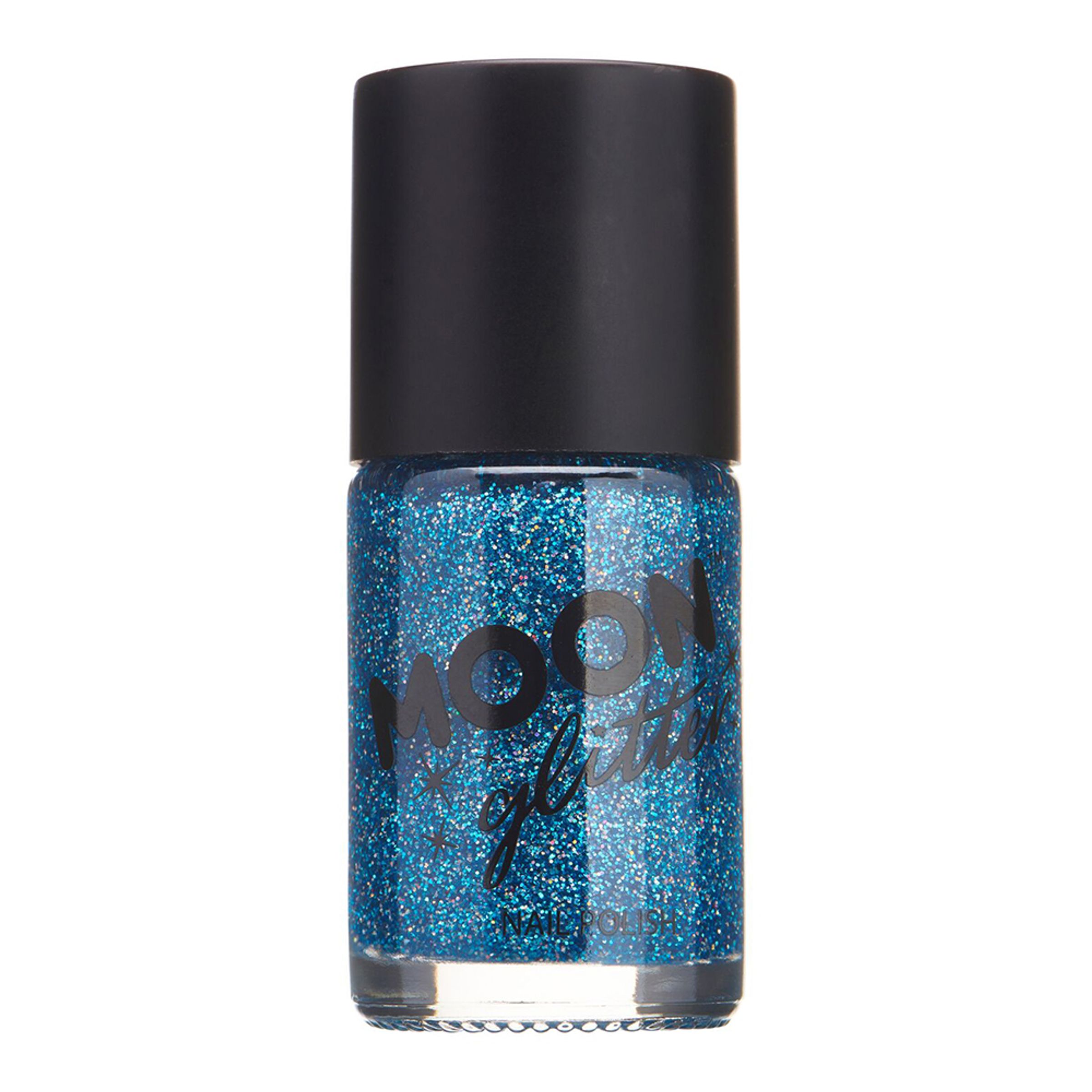 Moon Creations Glitter Nagellack - Blå