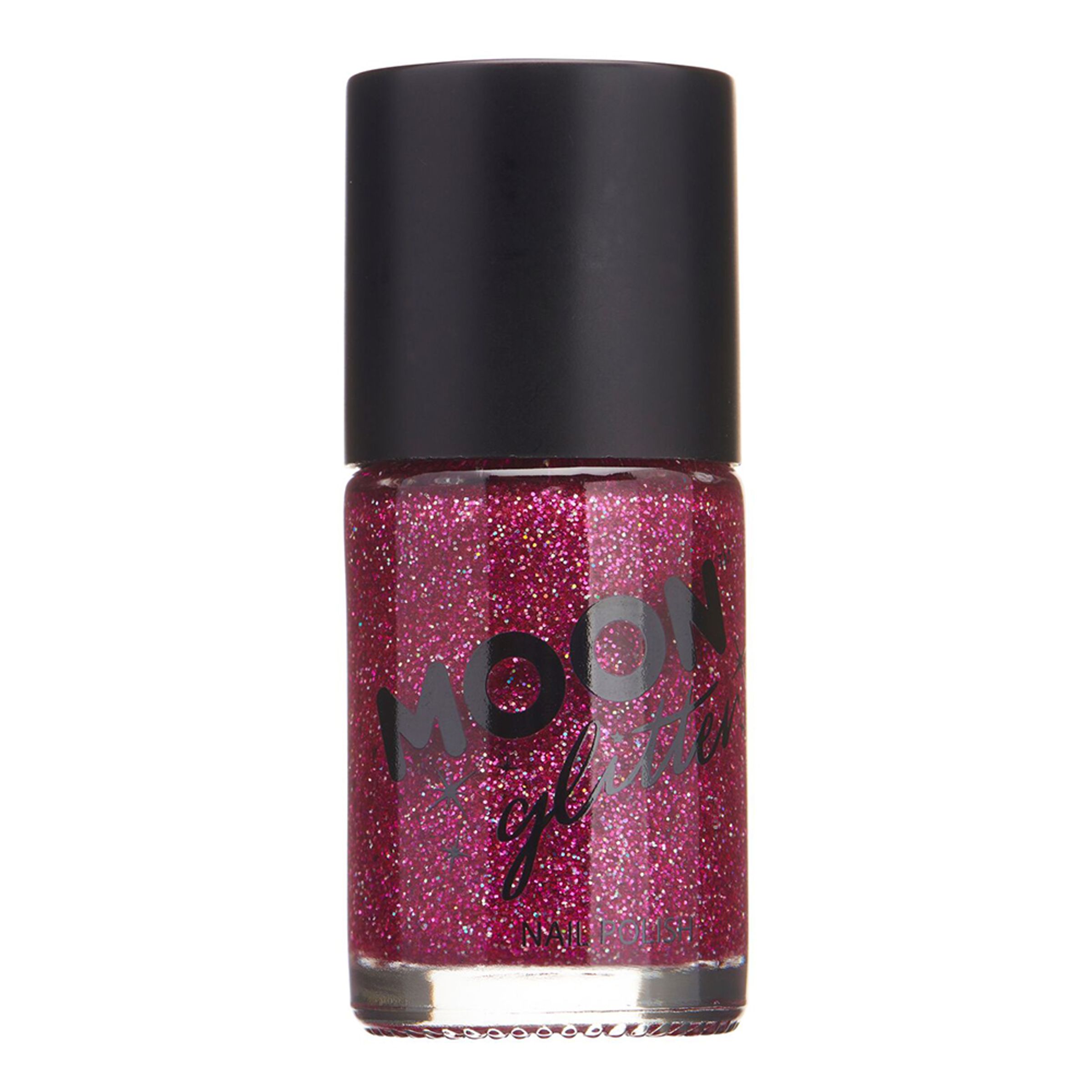 Moon Creations Glitter Nagellack - Fuchsia