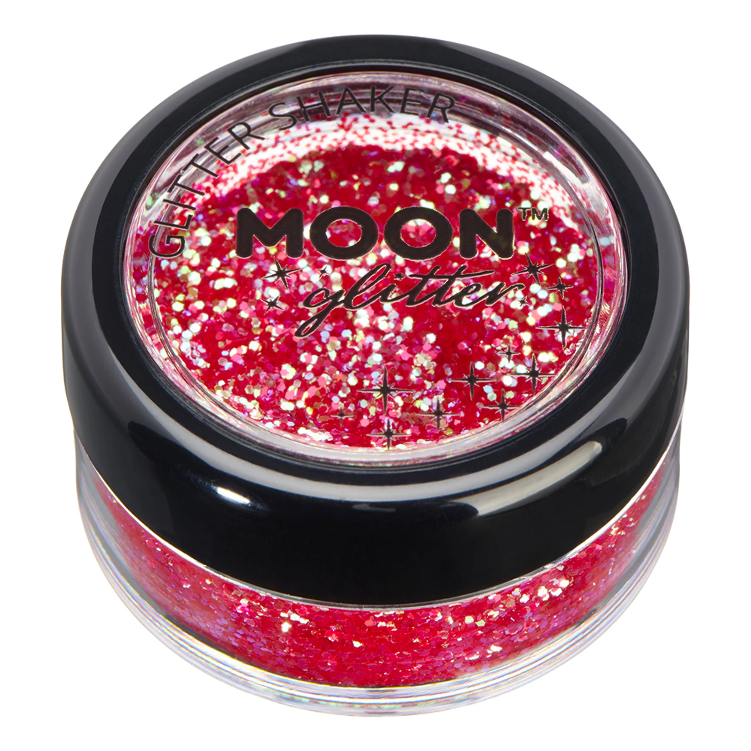 Moon Creations Iridescent Glitter Shakers - Cherry