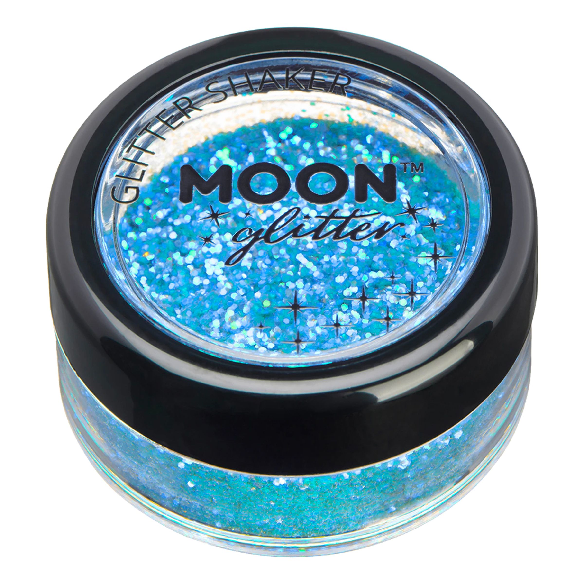 Moon Creations Iridescent Glitter Shakers - Blå