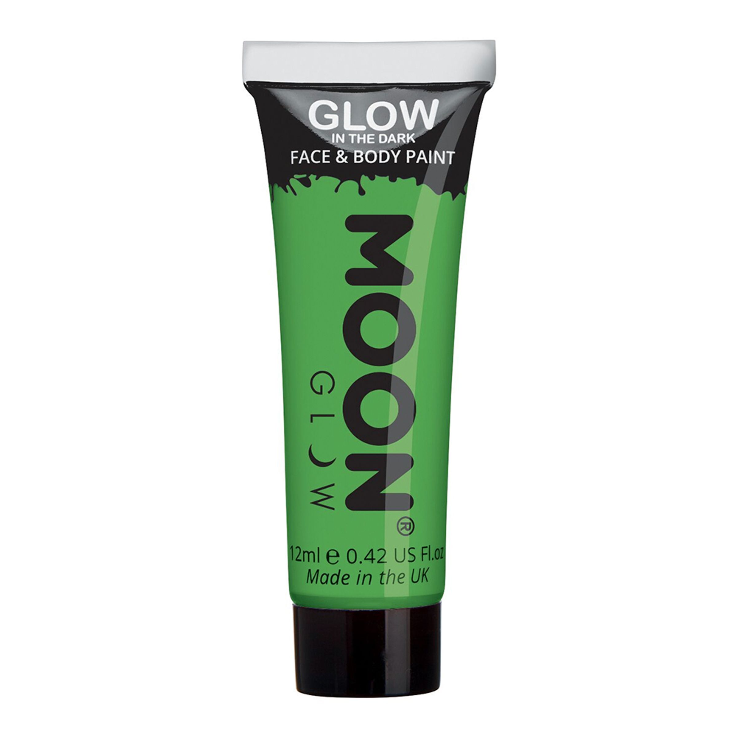 Moon Creations Självlysande Ansikts- & Kroppsfärg - Grön