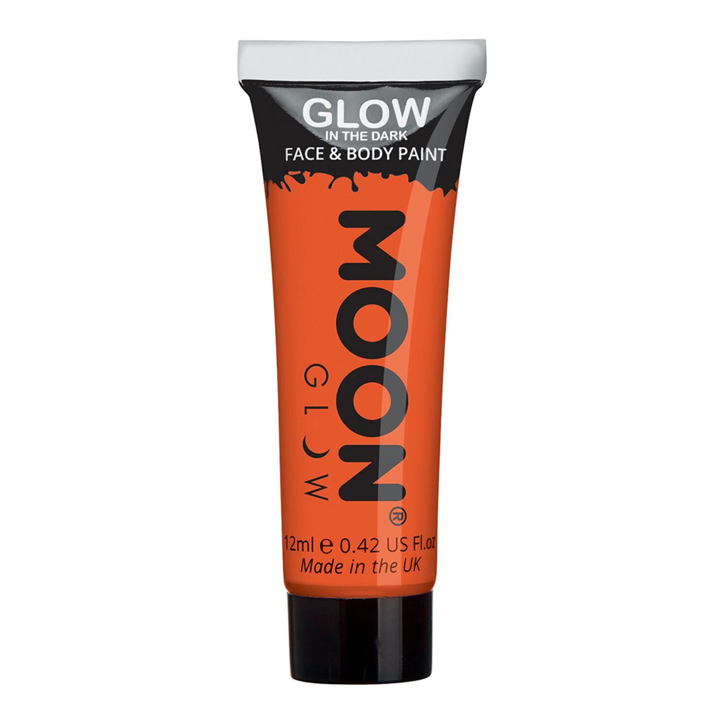 Moon Creations Självlysande Ansikts- & Kroppsfärg - Orange