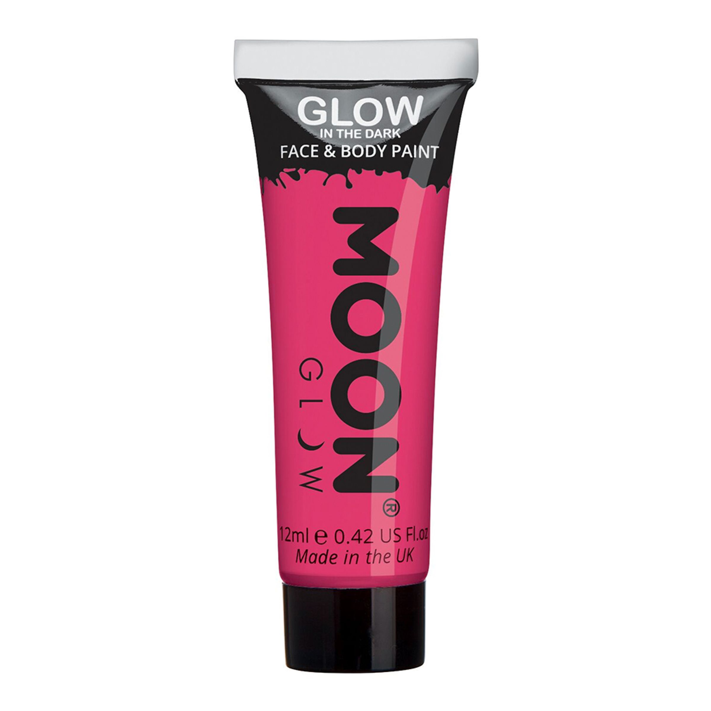 Moon Creations Självlysande Ansikts- & Kroppsfärg - Rosa
