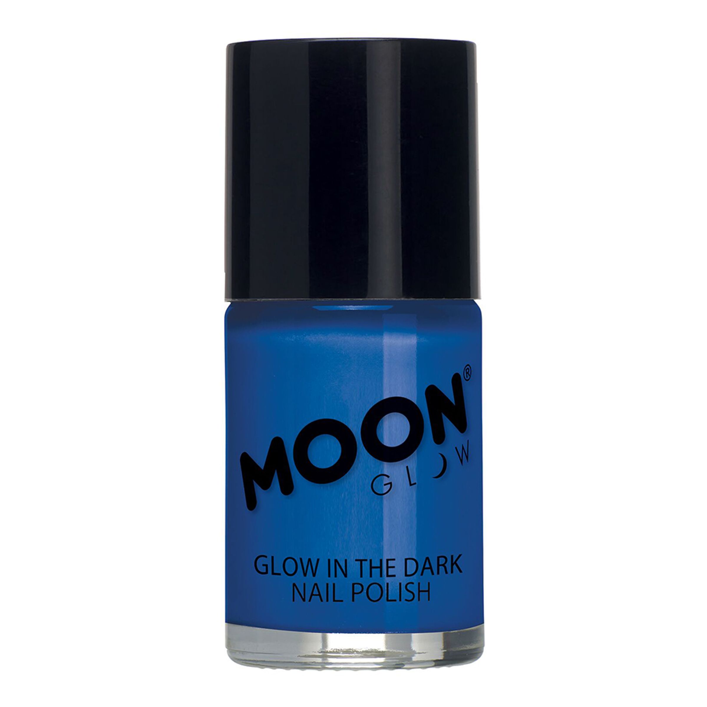 Moon Creations Självlysande Nagellack - Blå