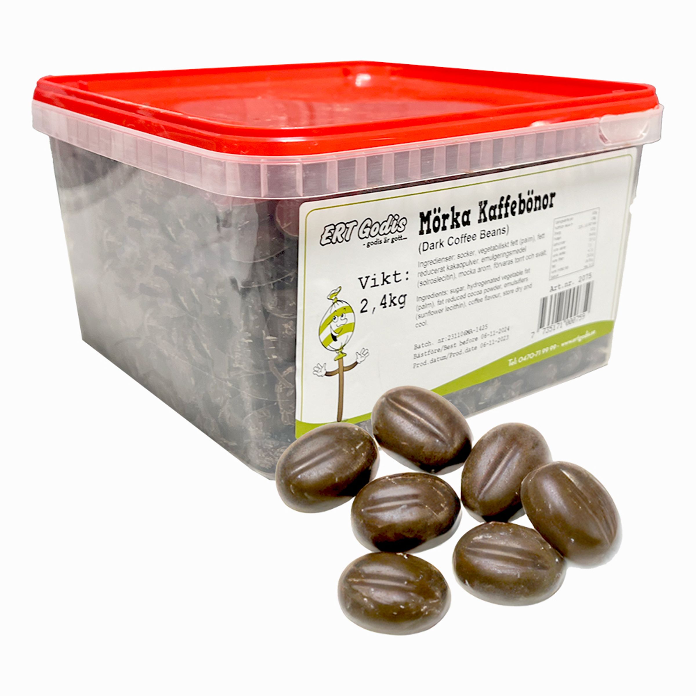 Mörka Kaffebönor Storpack - 2