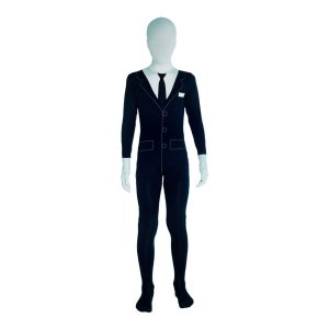 Morphsuit Slenderman Barn Maskeraddräkt - Large