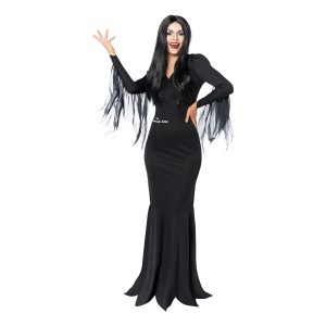 Morticia Familjen Addams Maskeraddräkt - Small