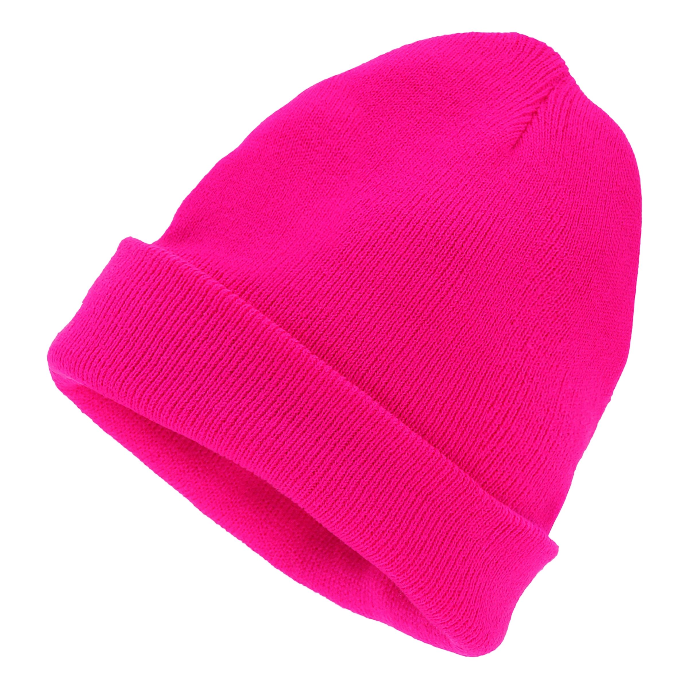 Mössa Neonrosa - One size