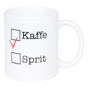 Mugg Kaffe eller Sprit