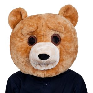 Nallemask med Stort Huvud - One size
