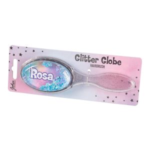Namnborste Glitter - Rosa