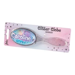 Namnborste Glitter - Caroline