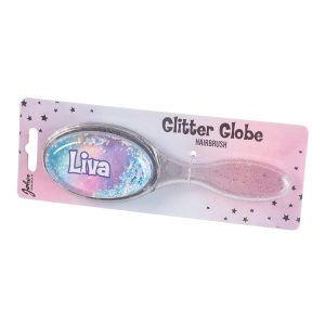 Namnborste Glitter - Liva
