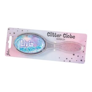 Namnborste Glitter - Livia