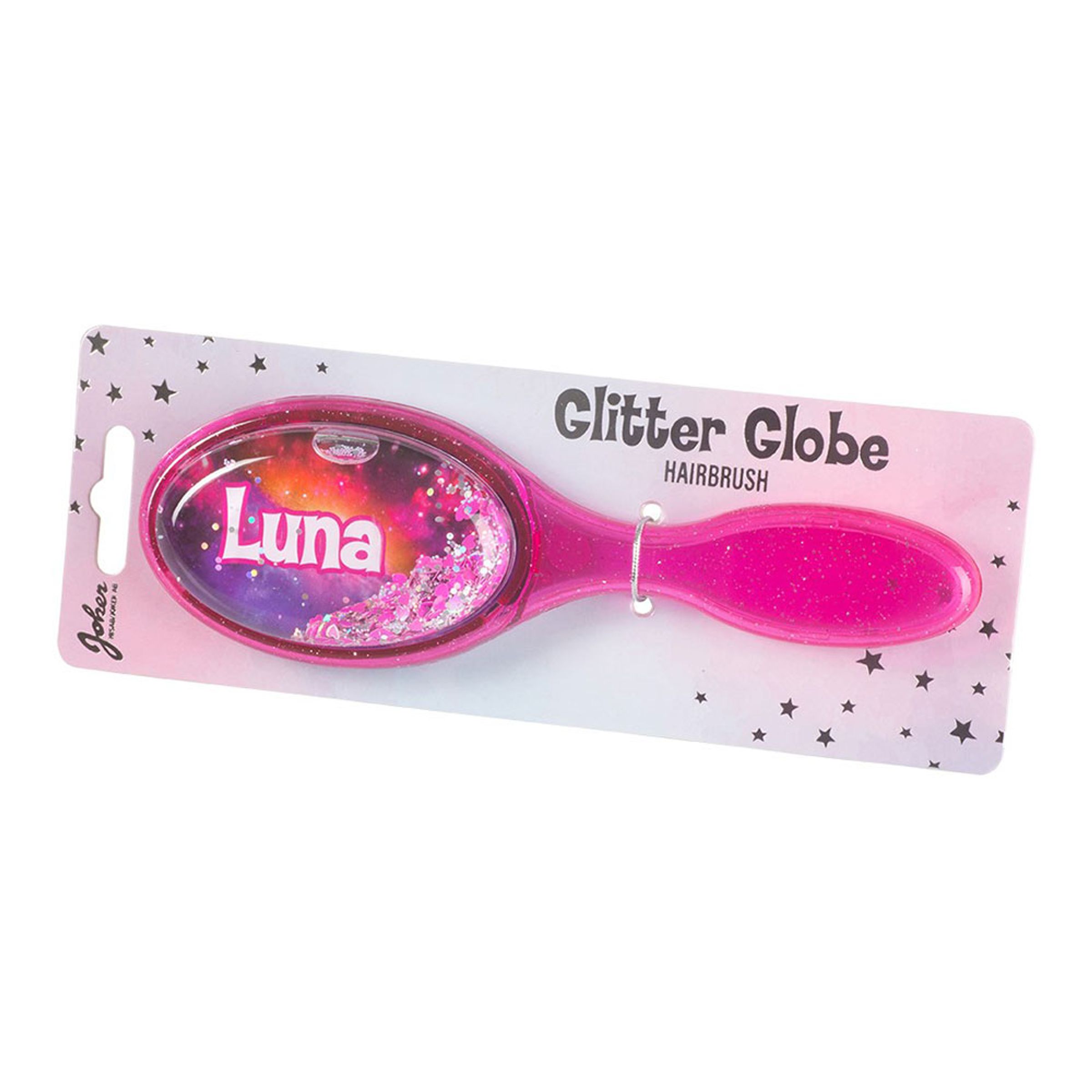Namnborste Glitter - Luna