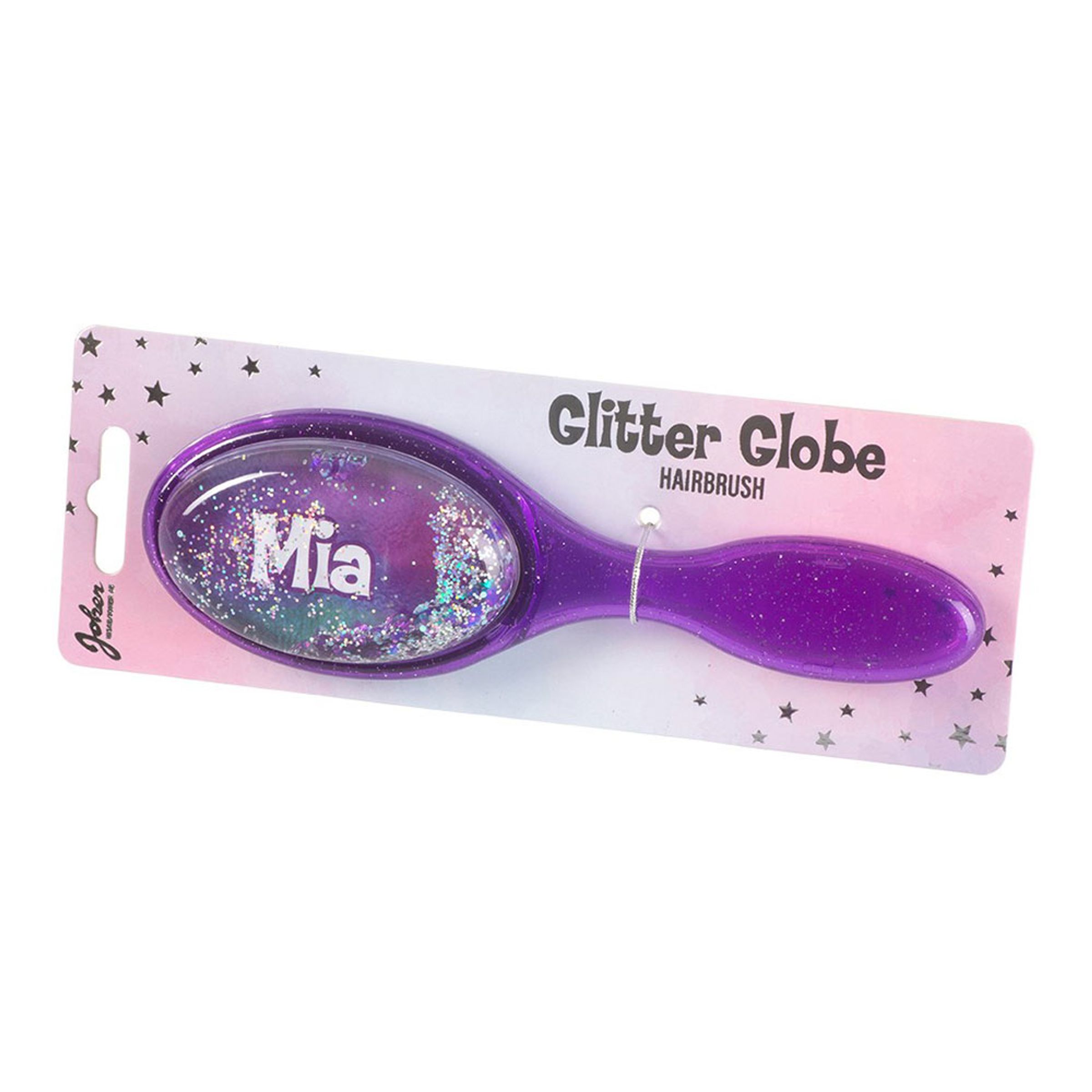 Namnborste Glitter - Mia
