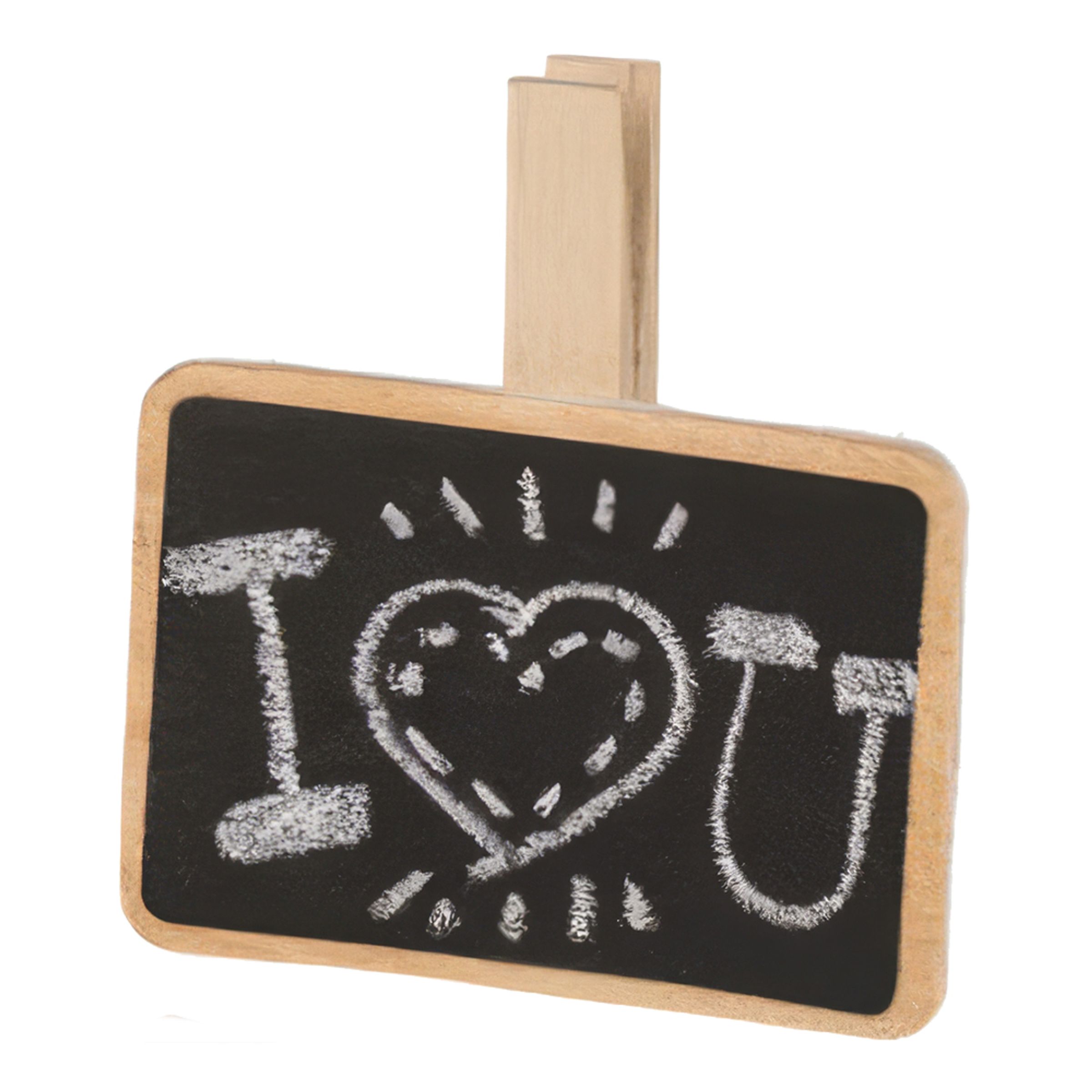 Griffeltavla på Klädnypa Mini - 1 st