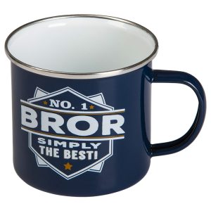 No 1 Bror Retro Mugg