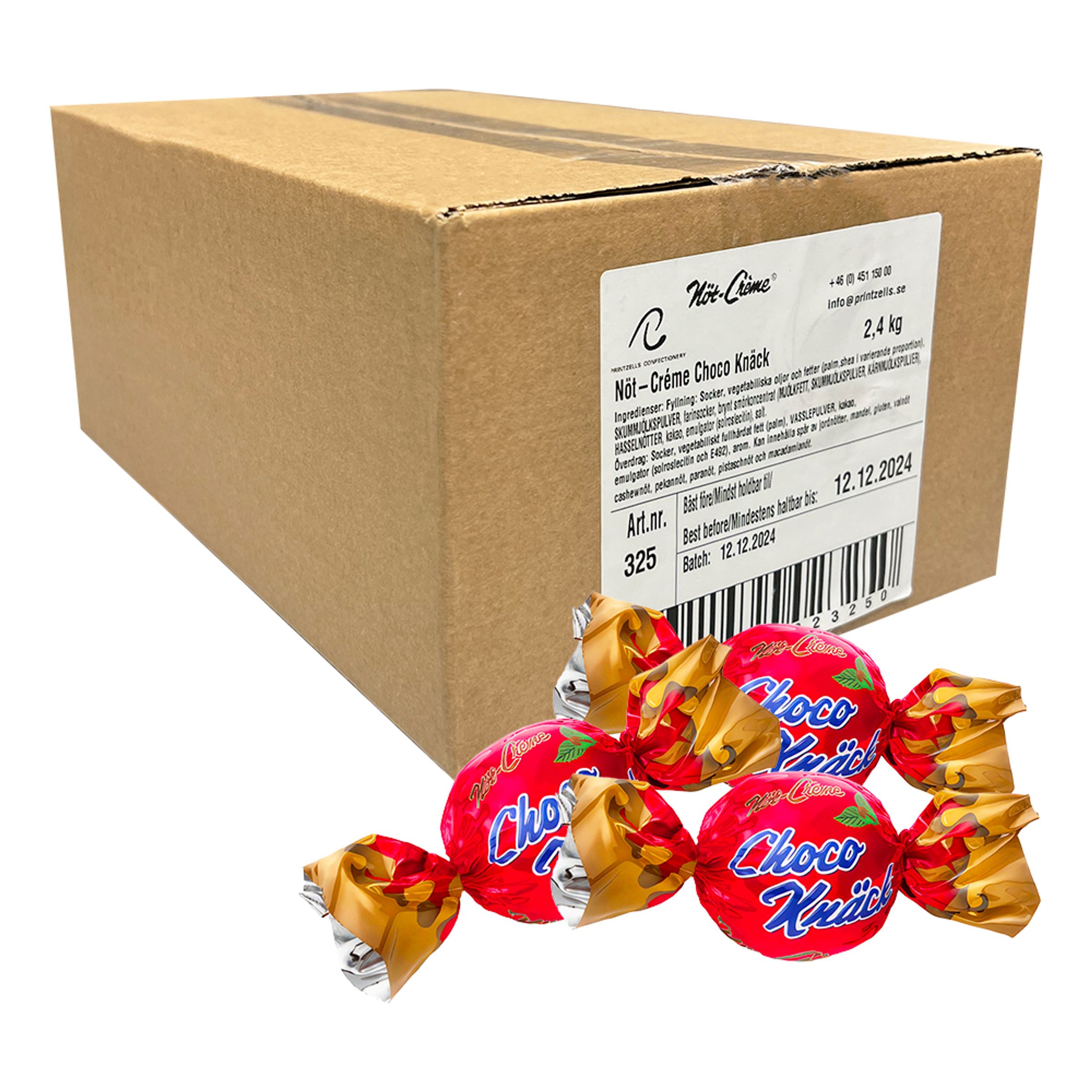 Nöt-Créme Choko Knäck Praliner Storpack - 2