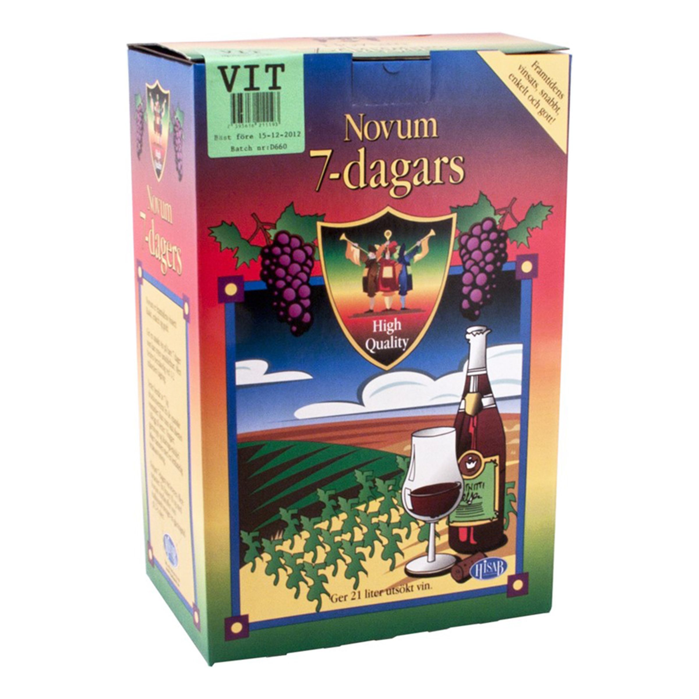 Novum Vitvin 7-dagars