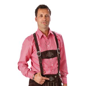 Oktoberfest Skjorta Röd - Small