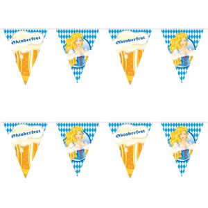 Oktoberfest Vimpelgirlang Dirndltjej och Ölglas