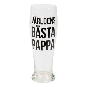 Ölglas Världens Bästa Pappa
